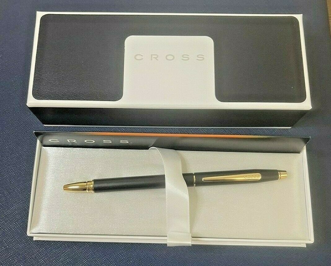 Cross Classic Century Classic Black Roller Ball Pen (at0085-79) New Old Stock