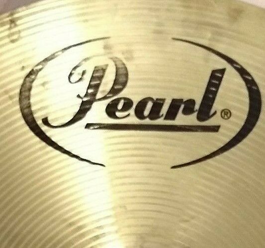 Full Moon Sale!!! Vintage Thick Pearl 18" Crash/ride Cymbal!   (o_o_o)