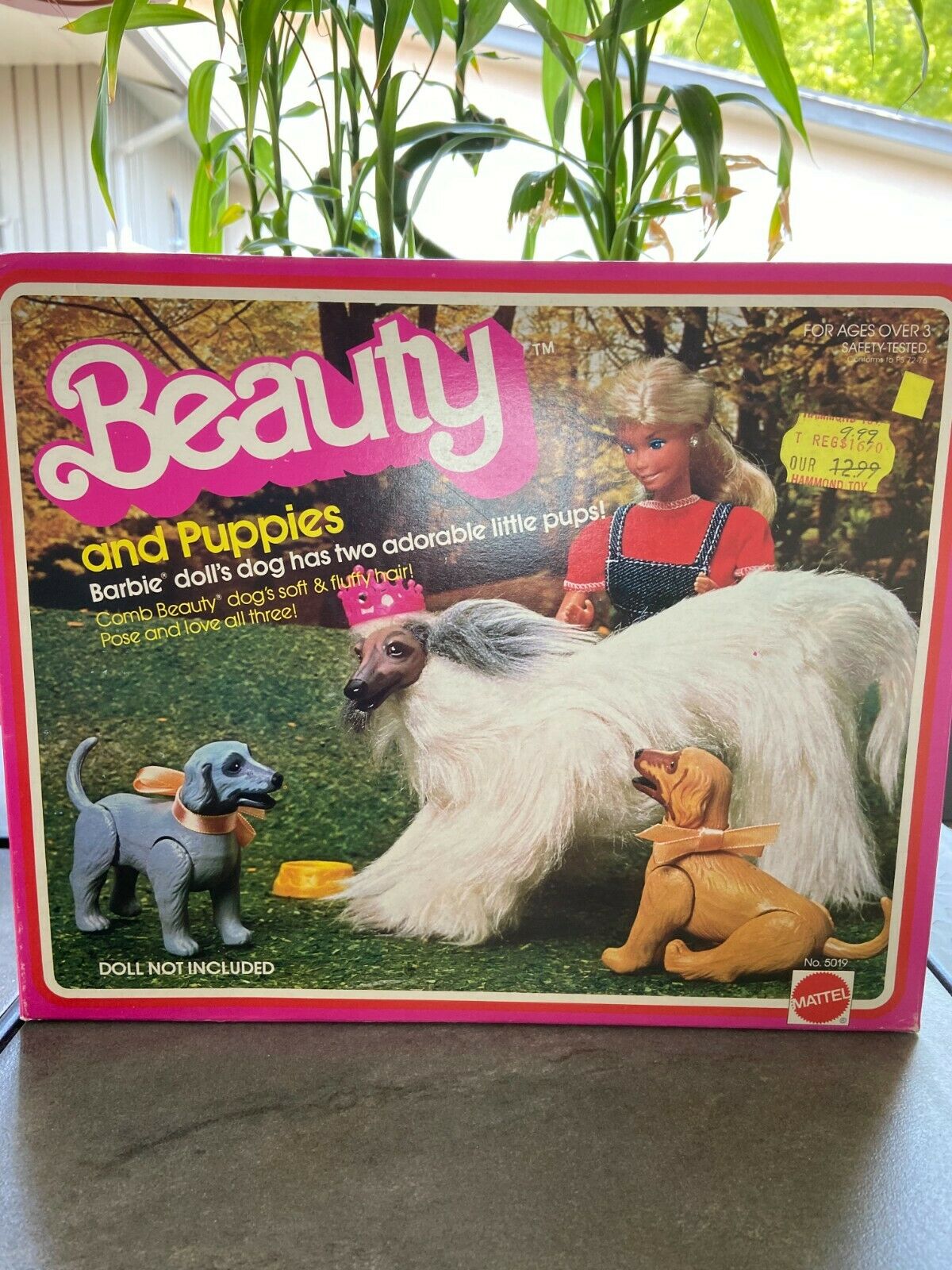 1981 Beauty And Puppies #5019 Open Complete