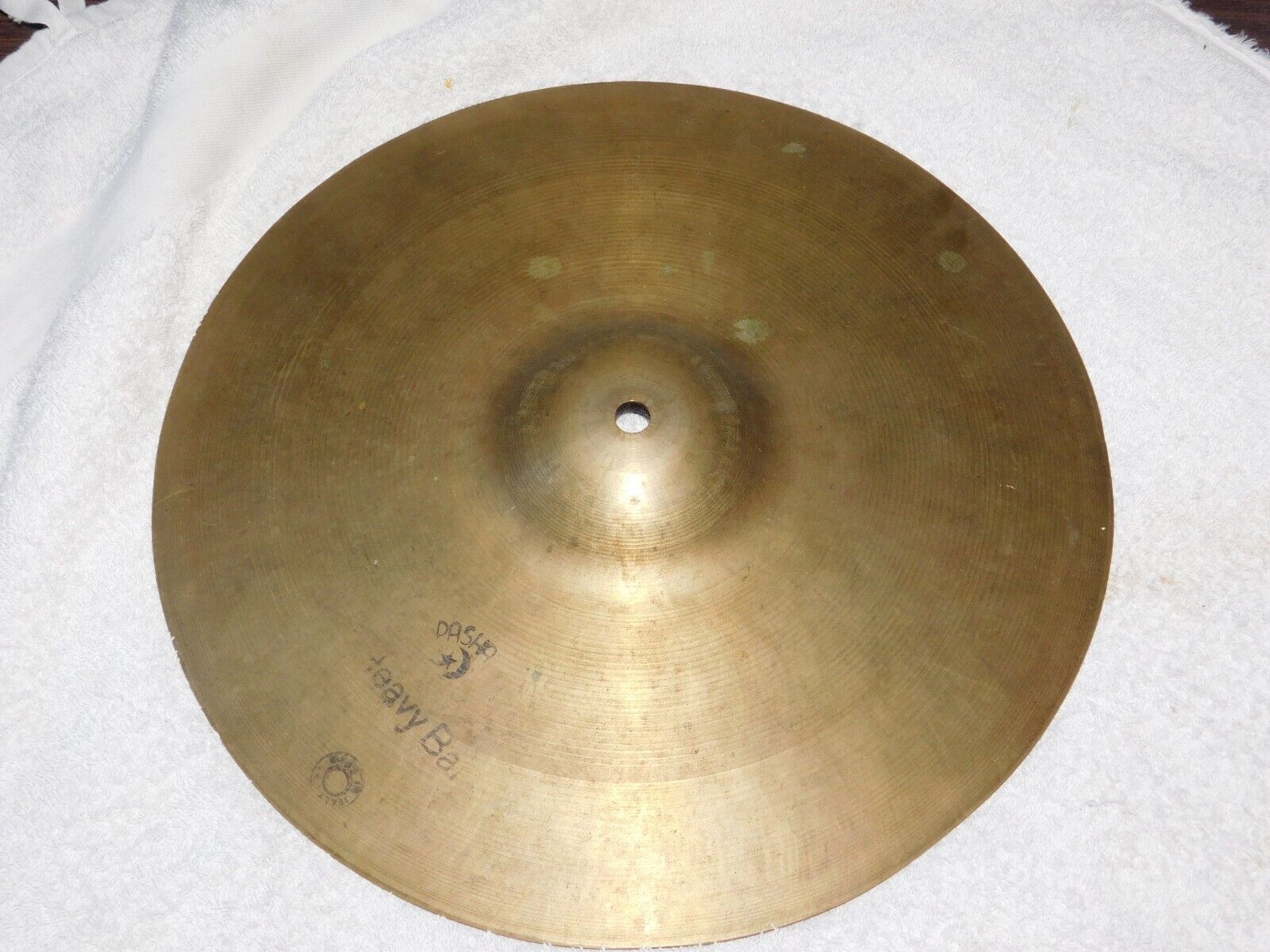 Pasha Vintage 13" 970g Cymbal Made In Italy For Rogers Drums In The 1960s/70s
